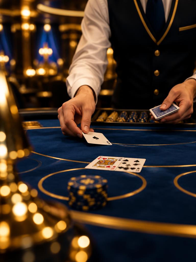 Kuvitus: Live-blackjack