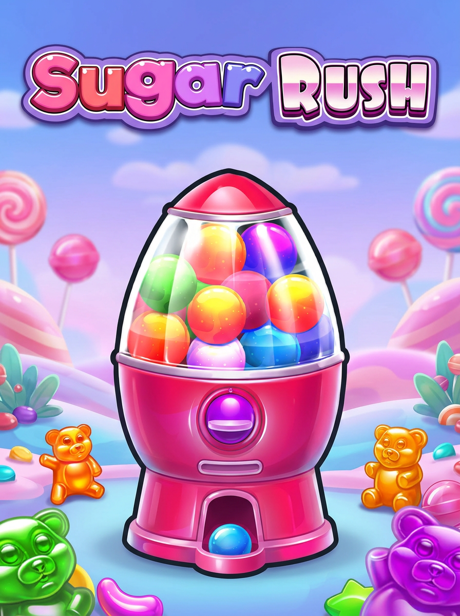 Sugar Rush -pelin kansikuva